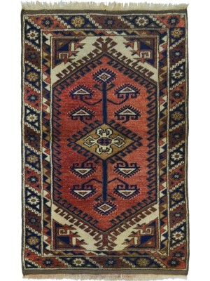 Kilim Co. El Dokuma Vintage Döşemealtı Halısı 70X110 cm (0.77 M²)