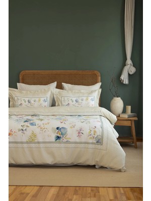First Choice Irma %100 Pamuk 200 Tc (80 Tel) Dijital Baskılı Çift Kişilik Nevresim Takımı