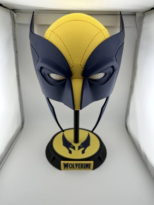 Axelon Wolverine Kaskı – Tam Boy Giyilebilir Cosplay Maskesi –koleksiyon Kaskı – Dokulu Tasarım