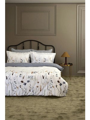 First Choice Lenka %100 Pamuk Saten 200 Tc (80 Tel) Çift Kişilik Nevresim Takımı
