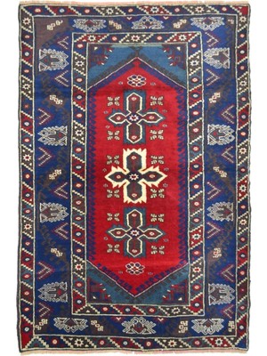 Kilim Co. El Dokuma Vintage Döşemealtı Halısı 140X200 cm (2.8 M²)