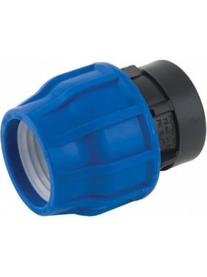 Poelsan Mavi 32X1 Kaplin Dişi Adaptör