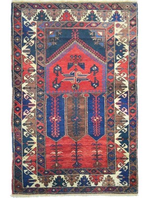 Kilim Co. El Dokuma Vintage Döşemealtı Halısı 125X205 cm (2.56 M²)
