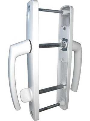 Pvc Wc Banyo Kapı Kolu Elit Beyaz