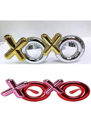 Sepetopia Xoxo Parti Gözlüğü 2 Renk 2 Adet
