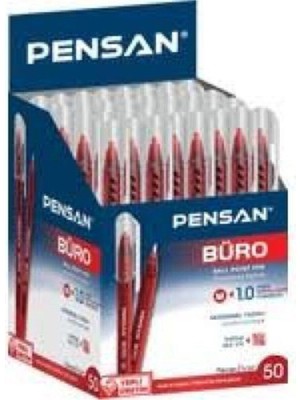 Pensan Tükenmez Kalem 1 mm 50'li Paket 1 Kutu 0002