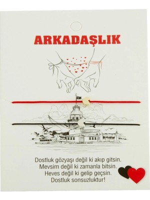 Sepetopia Kalp Arkadaşlık Ip Bileklik 2 Adet