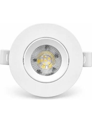 Cata CT5256B Safir Spot Beyaz Kasa 8W 6400K