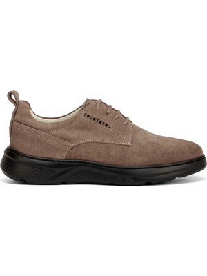 Tergan Vizon Hakiki Deri Erkek Sneaker - E26I1AY57745-T86