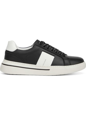 Tergan Siyah Hakiki Deri Erkek Sneaker - E26I1AY57759-A23