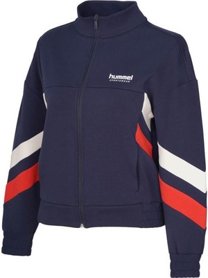 Hummel Sentido 922504-7459 Zip Lacivert Kadın Ceket