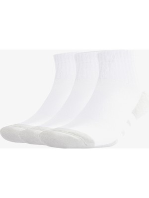 Adidas Essentials Climacool Quarter 3lü Unisex Beyaz Antrenman Çorabı.-