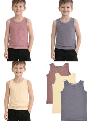 Organickid Cranberry Unisex Çocuk Atlet Seti 3'lü