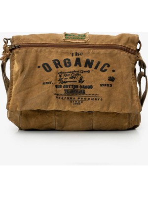Old Cotton Cargo 8128 Mulater Salaş Kanvas Omuz Postacı Laptop Okul Seyahat Günlük Outdoor Vintage Yıkamalı Pamuk Kumaş Çanta