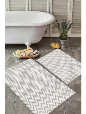 Dijital Baskılı Yıkanabilir Banyo Paspası Takımı