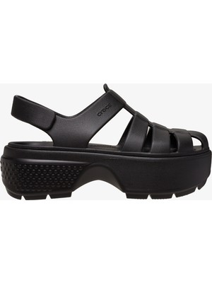 Crocs Stomp Fisherman Kadın Siyah SANDALET.001