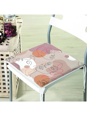 Rem Home Remhome Bohemian Özel Tasarım Dekoratif Fermuarlı Sandalye Minderi