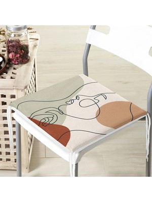 Rem Home Remhome Bohemian Özel Tasarım Dekoratif Fermuarlı Sandalye Minderi