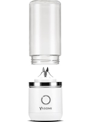 OEM Taşınabilir Kablosuz Şarjlı Cam Smoothie El Blenderi Beyaz ( Türkiye Garantili)