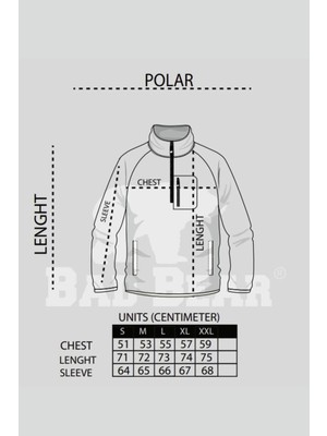 BAD BEAR ERKEK MIRAGE HALF ZIP POLAR Çok Renkli XL Beden Özellikli Outdoor Giyim