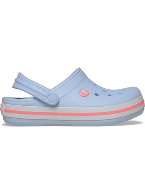 Crocs Crocband Clog K Unisex Çocuk Sandalet Ultra Hafif Yapı ile Renkli Yan Şerit Detayı