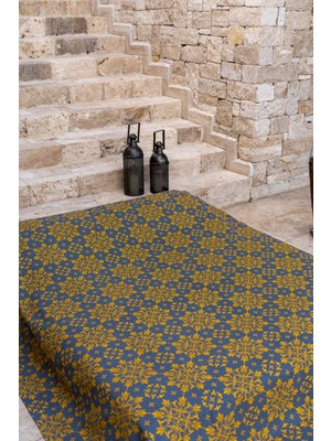 Cotton Collection Tek Kişilik Yatak Örtüsü Aurum