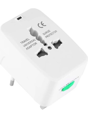 OEM Universal Çoklu Priz Çevirici Dönüştürücü Seyahat Adaptörü, 150+ Ülke, 125V-250V-6A-13A, Narita NRT-640