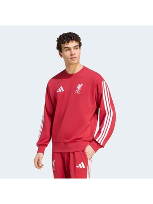 Adidas Liverpool Fc Dna Erkek Kırmızı  Sweatshirt.-