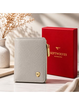 Septwolves Kardelen Hakiki Deri Kadın Kartlık ve Cüzdan