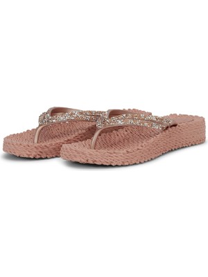 Ilse Jacobsen Misty Rose CHEERFUL15 - Pembe Platformlu Parmak Arası Terlik