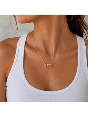 Sirius Jewelry 925 Gümüş | Göktürkçe Isim Kolye
