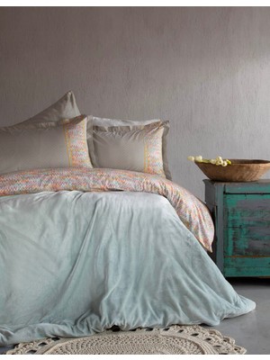 Apricitas Home Çift Kişilik Hilly Green My Touch Nevresim Takımı