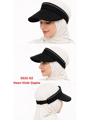 Sedef Hasır Vizör Şapka