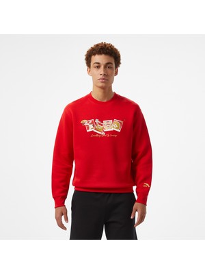 Anta CNY Good Luck Erkek Kırmızı Sweatshirt.2