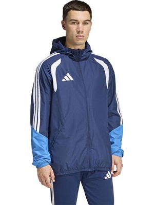 Adidas TIRO26 Competıtıon Aw Jkt Erkek Futbol Antrenman Yağmurluk JY8869 Lacivert