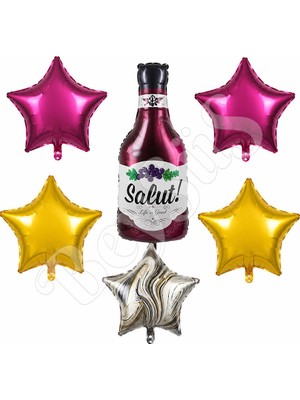 BeySüS Salut 6lı Folyo Balon Set