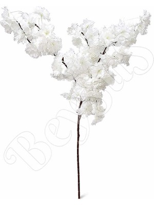 BeySüS Yapay Çiçek Bahar Dalı 90 cm Beyaz