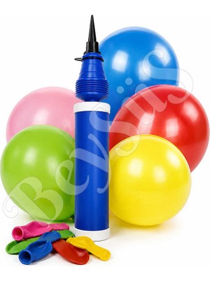 BeySüS Gemar Ithal Lüks El Balon Pompası Mavi