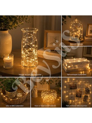 BeySüS 5 m Pilli Peri Led Gün Işığı İthal