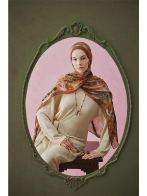 Fresh Scarfs X DeFacto Pastel Blossom Viskon Şal I1757AX26SM