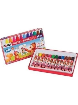Fatih Pastel Boya 12 Renk King Size