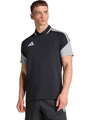 Adidas Tiro 26 Competition Polo Erkek Futbol Kamp Polo Tişört KB0160 Siyah