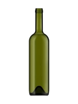 750 ml Yeşil Şarap Şişesi Sentetik Mantar Tıpalı ve Kapüşonlu Boş Çukur Cam Şişe 6 Adet