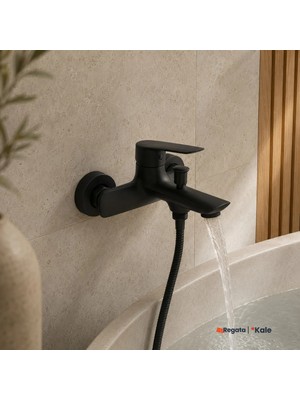 Kale Tandem Siyah Banyo Bataryası