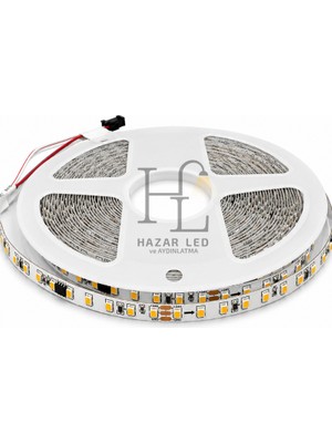 Hazar Led 24 Volt WS2811 Gün Işığı Pixel Şerit LED 2835 120 Ledli IP20 Iç Mekan 10 Metre