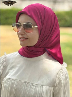 ALDAIYR Eşarp Rayon El Dikişi Kenarlı