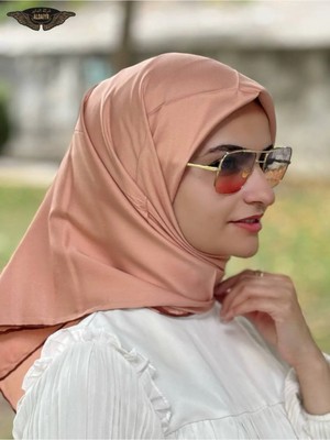 ALDAIYR Eşarp Rayon El Dikişi Kenarlı