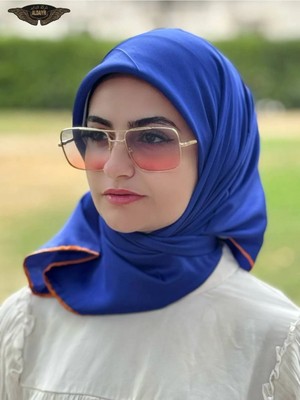 ALDAIYR Eşarp Rayon El Dikişi Kenarlı