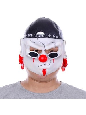 Gees Global Lateks Şapkalı Gözlüklü Beyaz Maske
