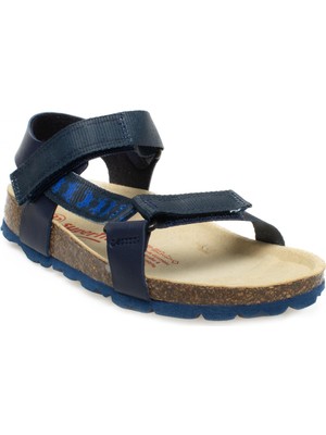 Superfit 000116-F Fussbettpantoffel Lacivert Çocuk Sandalet
